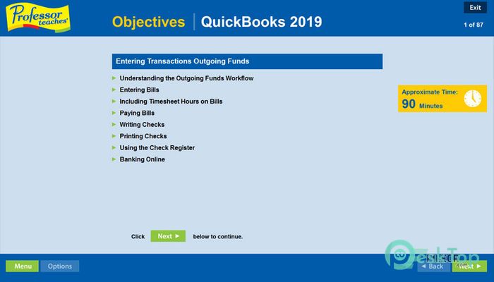 Скачать Professor Teaches QuickBooks 2021  v1.0 полная версия активирована бесплатно