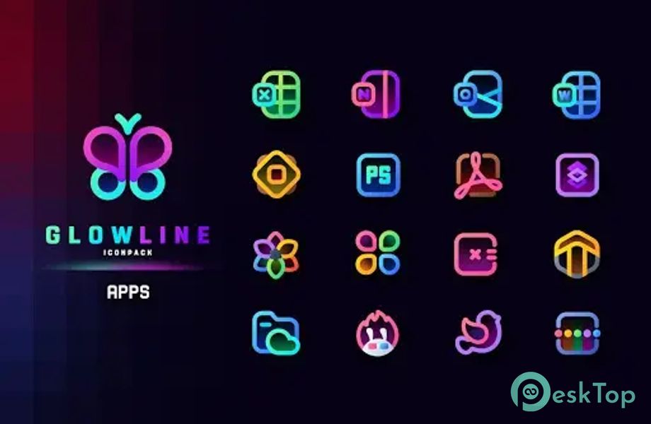 GlowLine Icon Pack 3.8 APK MOD Descarga gratuita completa