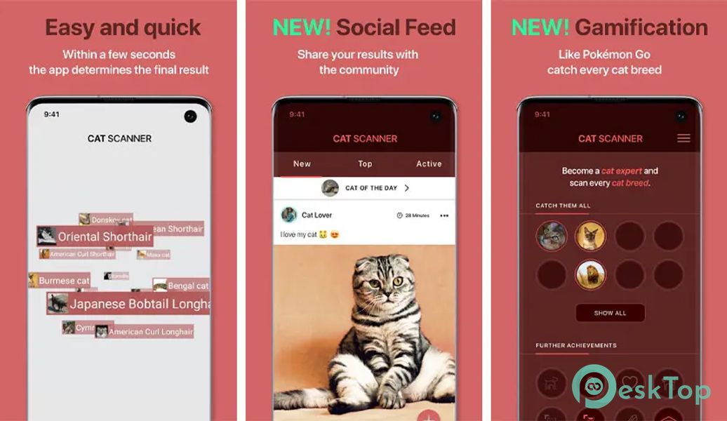 Cat Scanner: Breed Recognition 22.2.3-G APK MOD フル無料ダウンロード