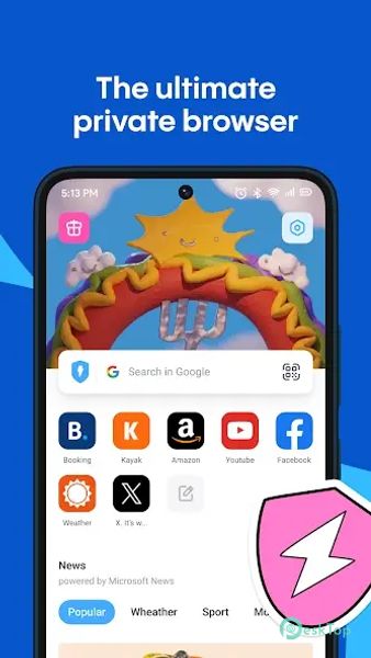 Aloha Browser - Private VPN 8.3.1 APK MOD تحميل مجاني كامل