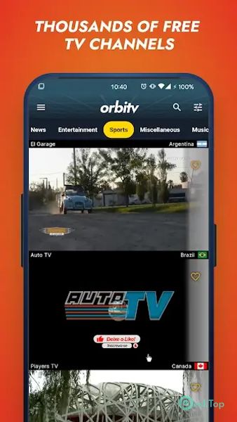 Orbitv: Live TV, IPTV Player 6.0.8 APK MOD 完整免费下载