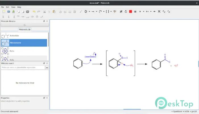 Molsketch 0.7.2 Tam Sürüm Aktif Edilmiş Ücretsiz İndir