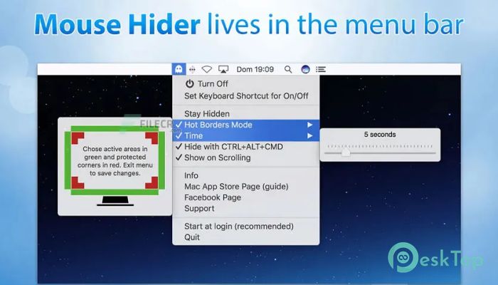 Скачать Mouse Hider  3.5.1 бесплатно для Mac
