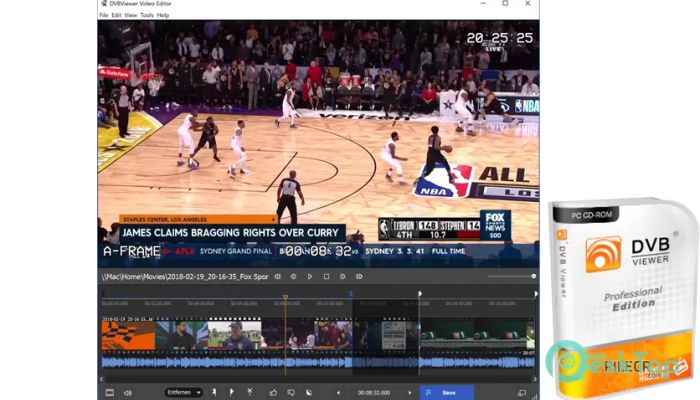 تحميل برنامج DVBViewer Video Editor 1.3.0 برابط مباشر