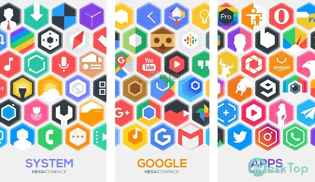 Hexa Icon Pack – Hexagonal v4.3 APK MOD Descarga gratuita completa