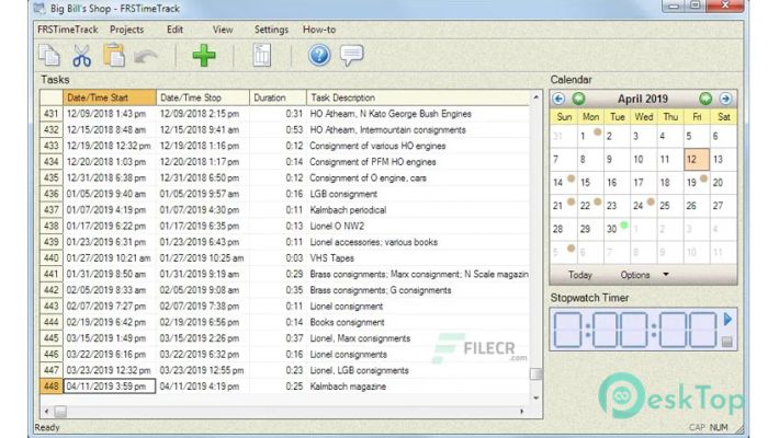Download FRSTimeTrack 2.1.1 Free Full Activated