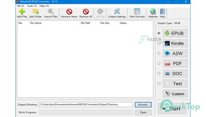  تحميل برنامج AniceSoft EPUB Converter  20.8.1 برابط مباشر