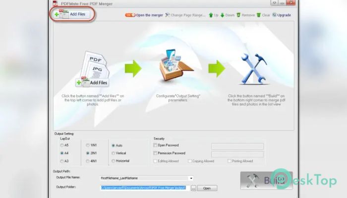 Скачать PDFMate PDF Merger Free 1.0.0 полная версия активирована бесплатно