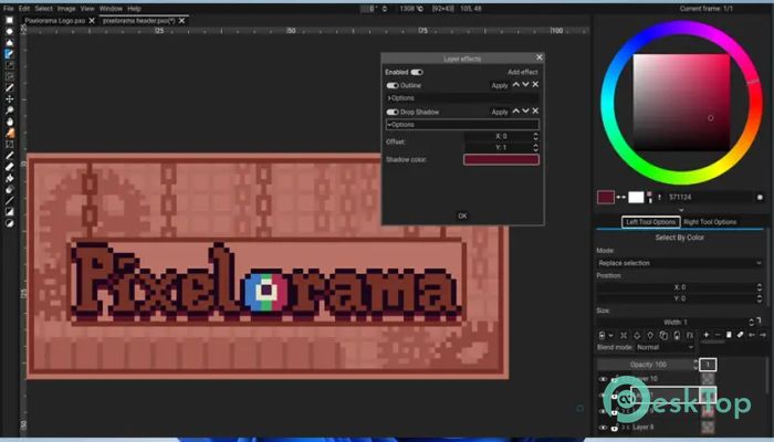 下载 Orama Interactive Pixelorama 1.0.5 免费完整激活版