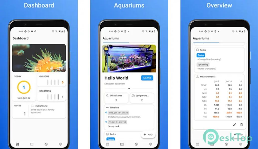 Aquarium Note 2 v2.2.0 APK MOD تحميل مجاني كامل