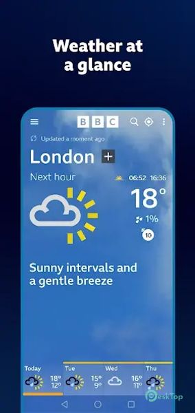 BBC Weather 4.6.0 APK MOD Полная бесплатная загрузка