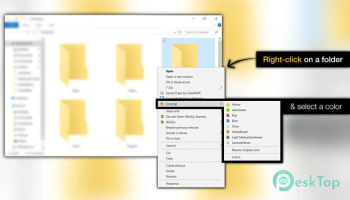 Télécharger Folder Colorizer 2 v4.1.3 Gratuitement Activé Complètement