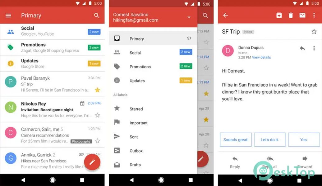 Gmail Go 2022.10.10.480125827 APK MOD 完整免费下载