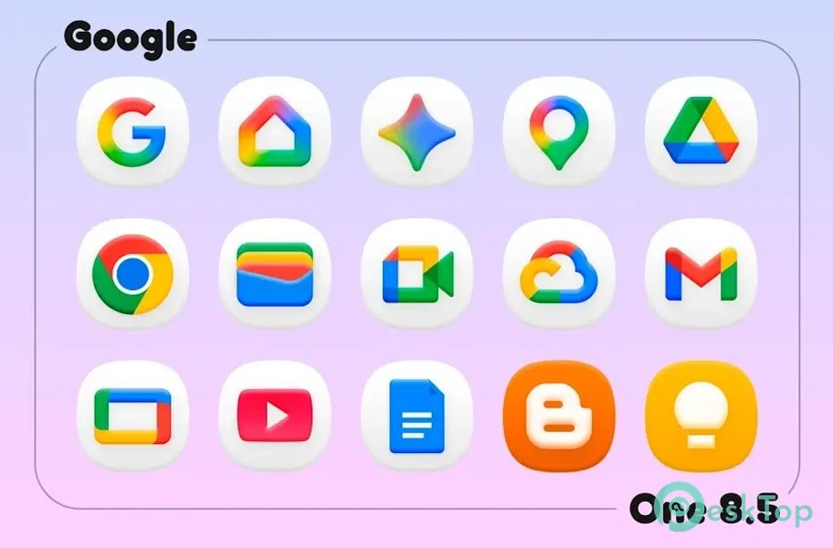 One 8.5 - Icon Pack 1.7.2 APK MOD Descarga gratuita completa