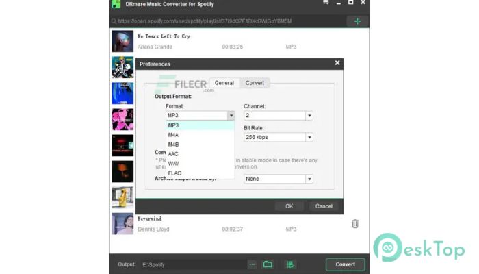 下载 DRmare Spotify Music Converter 2.9.1.460 免费完整激活版