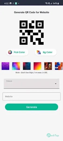 Genrate QR Code 1 APK MOD Полная бесплатная загрузка
