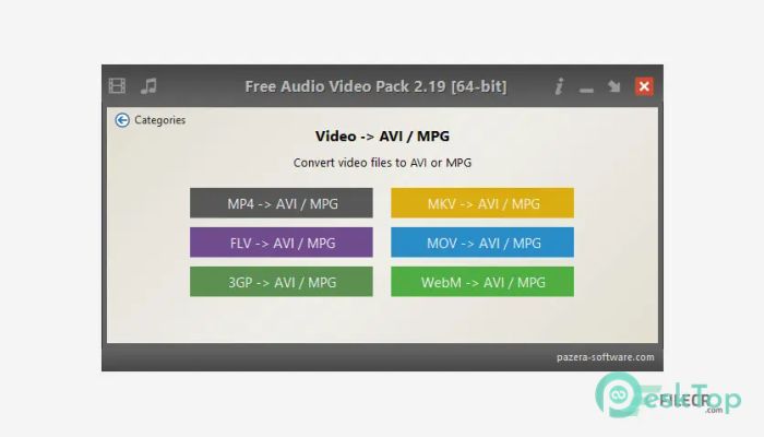  تحميل برنامج Pazera Audio Video Pack 2.22 برابط مباشر