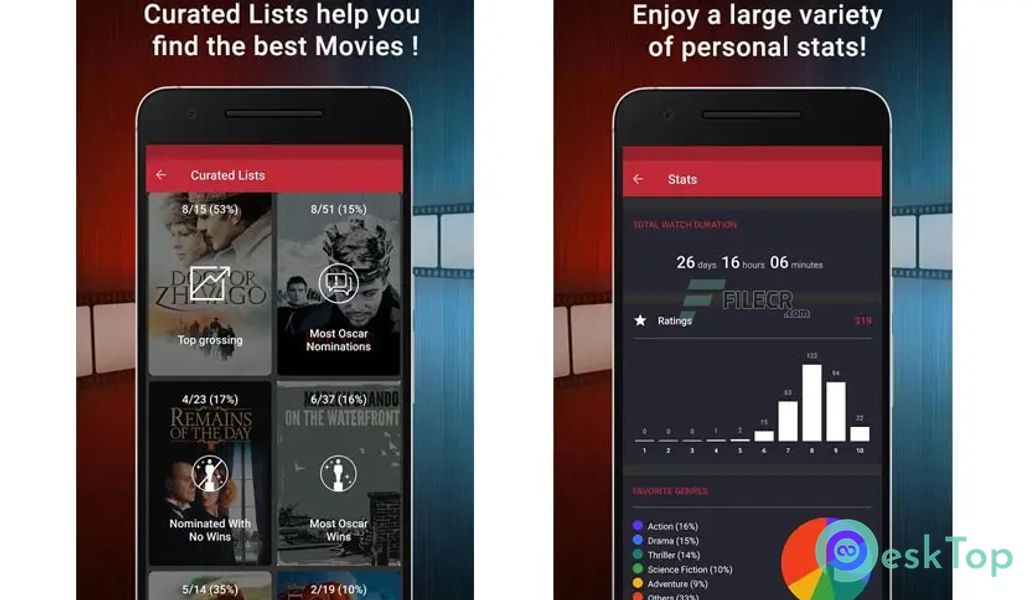 CineTrak – Your Movie and TV Show Diary v0.9.2 APK MOD Unlocked (Full) Free Download