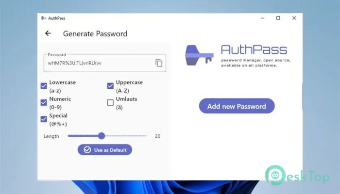 Descargar AuthPass 1.0 Completo Activado Gratis