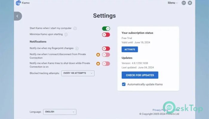 Скачать Gen Digital Kamo 1.0 полная версия активирована бесплатно