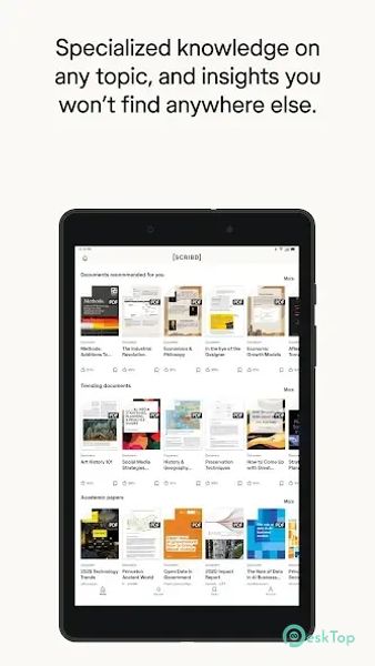 Scribd: 300M+ documents 16.5.2 APK MOD 完整免费下载