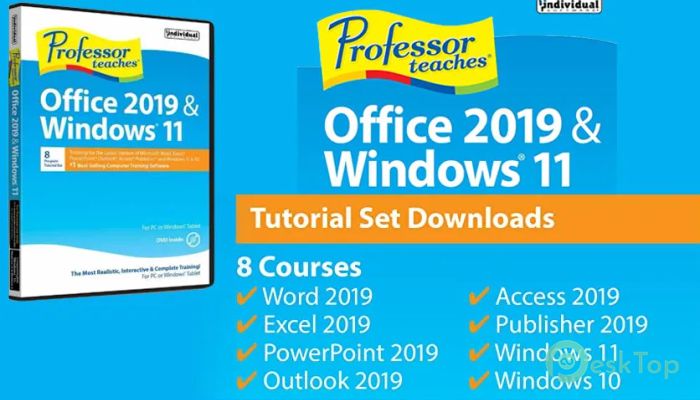  تحميل برنامج Professor Teaches Office 2019 & Windows 11 v1.0 برابط مباشر
