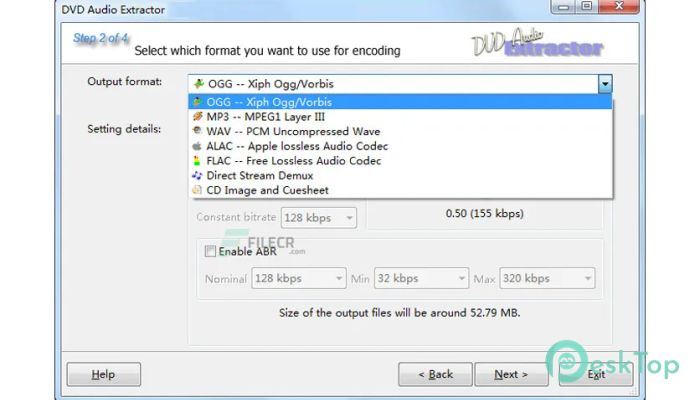 DVD Audio Extractor  8.5.0 Tam Sürüm Aktif Edilmiş Ücretsiz İndir