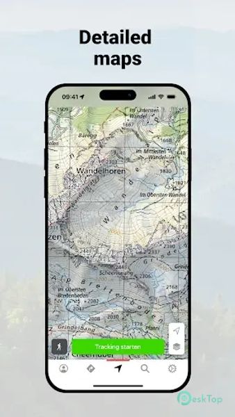 Bergfex - Hiking & Tracking 4.23.0 APK Бесплатная загрузка