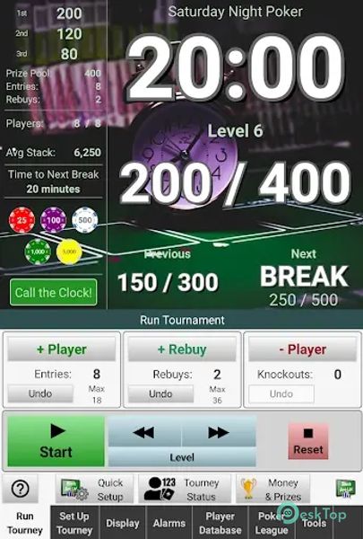 Blinds Are Up! Poker Timer 4.7.1 APK MOD Полная бесплатная загрузка