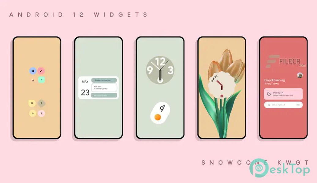 Snow Cone For KWGT Pro 15.0 APK MOD تحميل مجاني كامل