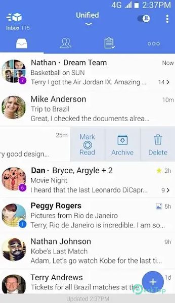 TypeApp mail - email app 2.1.86 APK MOD Полная бесплатная загрузка