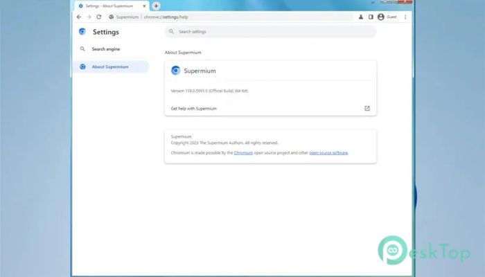 Supermium 144.0.7559.247 R2 Tam Sürüm Aktif Edilmiş Ücretsiz İndir