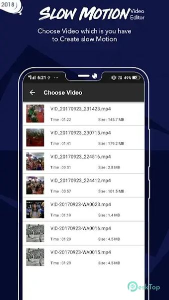Slow Motion Video Editor 1.0.6 APK MOD Полная бесплатная загрузка