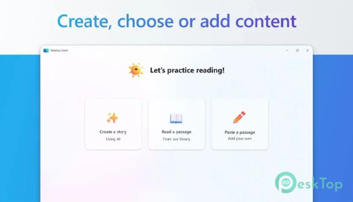 تحميل برنامج Microsoft Reading Coach 1.0 برابط مباشر