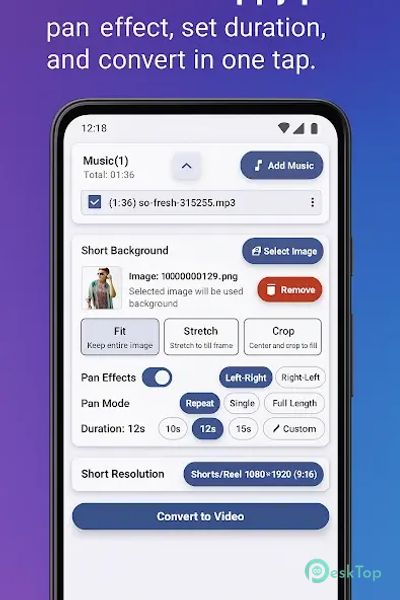 Photo Shorts Maker with Music 1.1.10 APK MOD フル無料ダウンロード