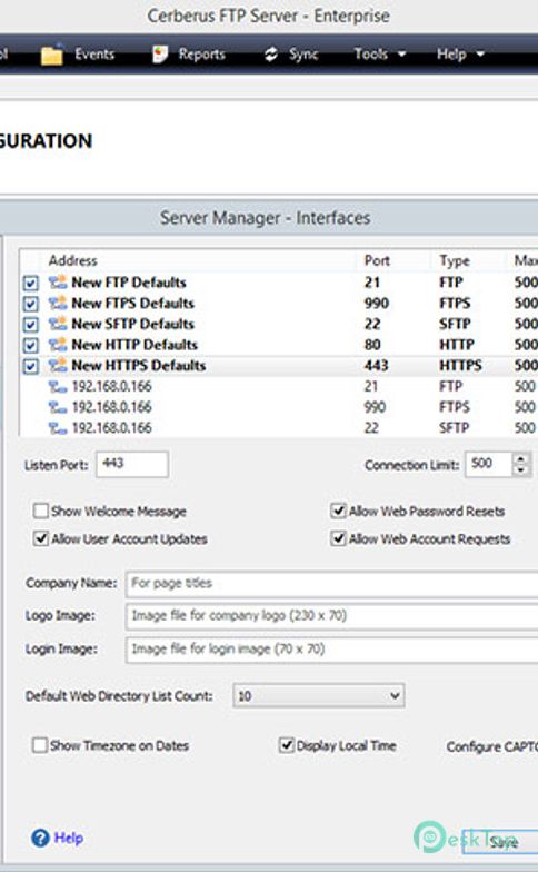 تحميل برنامج Cerberus FTP Server Enterprise 2024.3 برابط مباشر