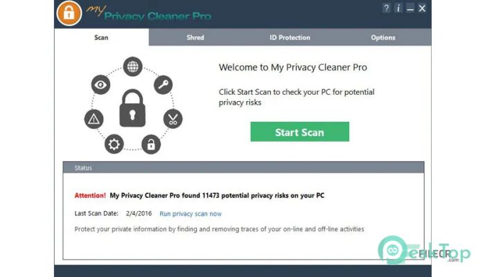 Large Software My Privacy Cleaner Pro  3.1 完全アクティベート版を無料でダウンロード