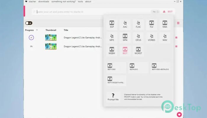 Download Stacher Video Downloader 7.0.20 Free Full Activated