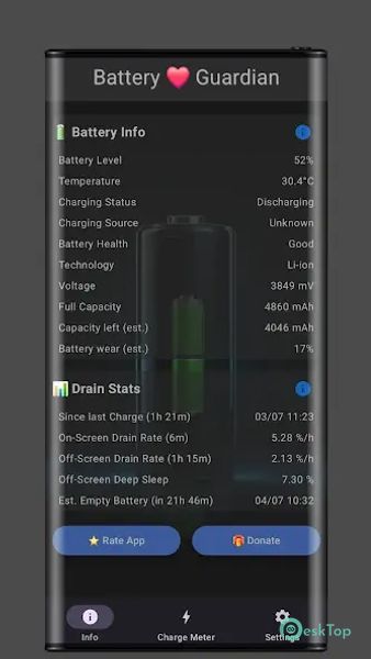 Battery Guardian 1.0.7 APK MOD تحميل مجاني كامل
