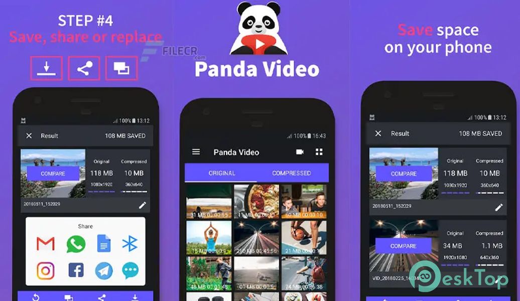 Télécharger Video Compressor Panda Resizer 1.3.20 APK MOD Gratuitement et Complet