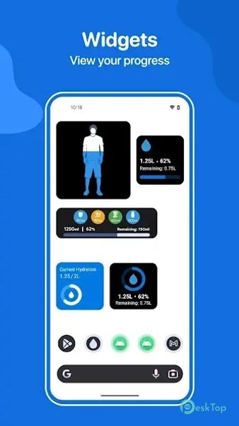 Water Tracker: WaterMinder app 5.4.26 APK MOD Полная бесплатная загрузка