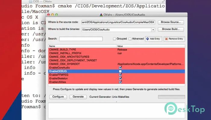 Download Kitware Cmake 3.31.4 Free For Mac