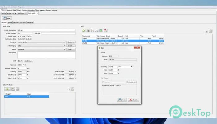 Download Stock Accounting for Store and Warehouse 2.01.20 Free Full Activated