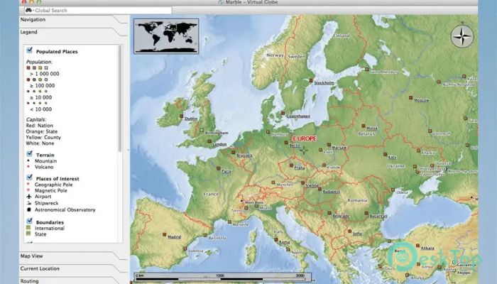 Marble Maps 2.2.0 完全アクティベート版を無料でダウンロード