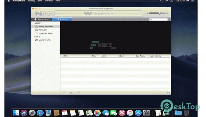 Wondershare AllMyMusic 3.0.2.1 Mac İçin Ücretsiz İndir