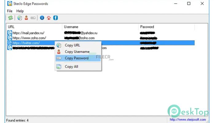 Download SterJo Edge Passwords 2.1 Free Full Activated