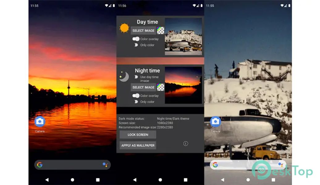 Dark Mode Live Wallpaper v1.5.0 APK MOD Tam Ücretsiz İndir