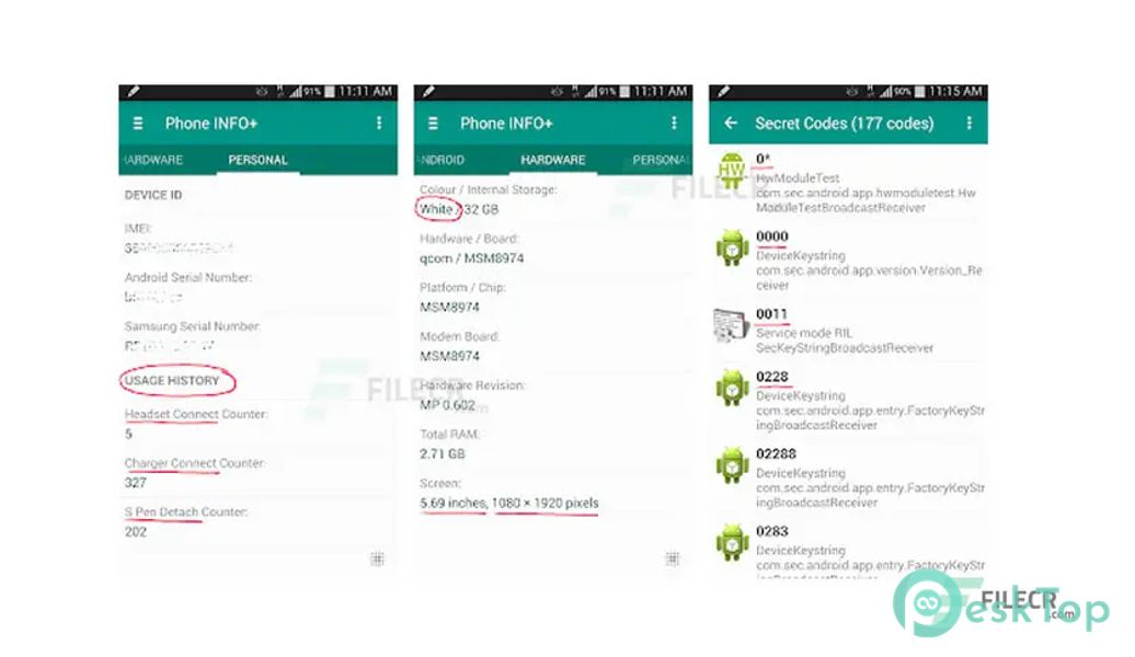 Phone INFO+ (SAM) 3.8.5 APK MOD フル無料ダウンロード