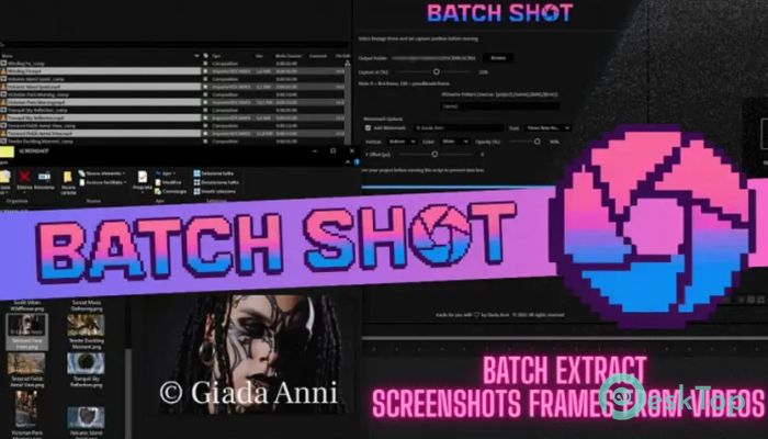 Aescripts - Batch Shot 1.0 Tam Sürüm Aktif Edilmiş Ücretsiz İndir