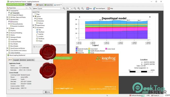 Скачать ARANZ Geo Leapfrog Geothermal 3.2.0 полная версия активирована бесплатно